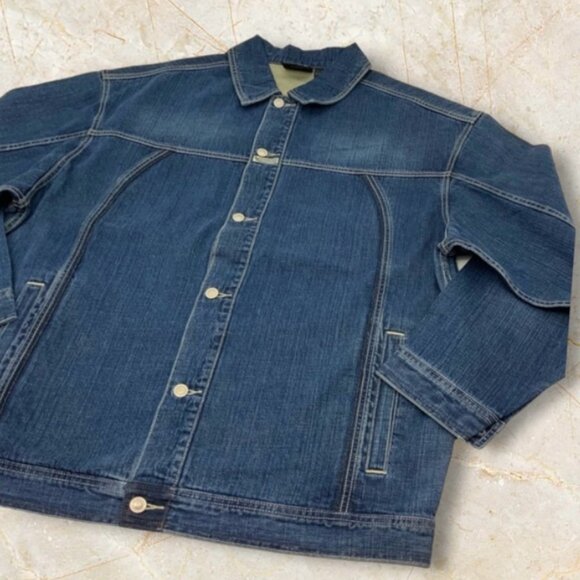 Men's Rocawear Mid Blue Denim Jacket NWT